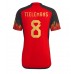 België Youri Tielemans #8 Voetbalkleding Thuisshirt WK 2022 Korte Mouwen